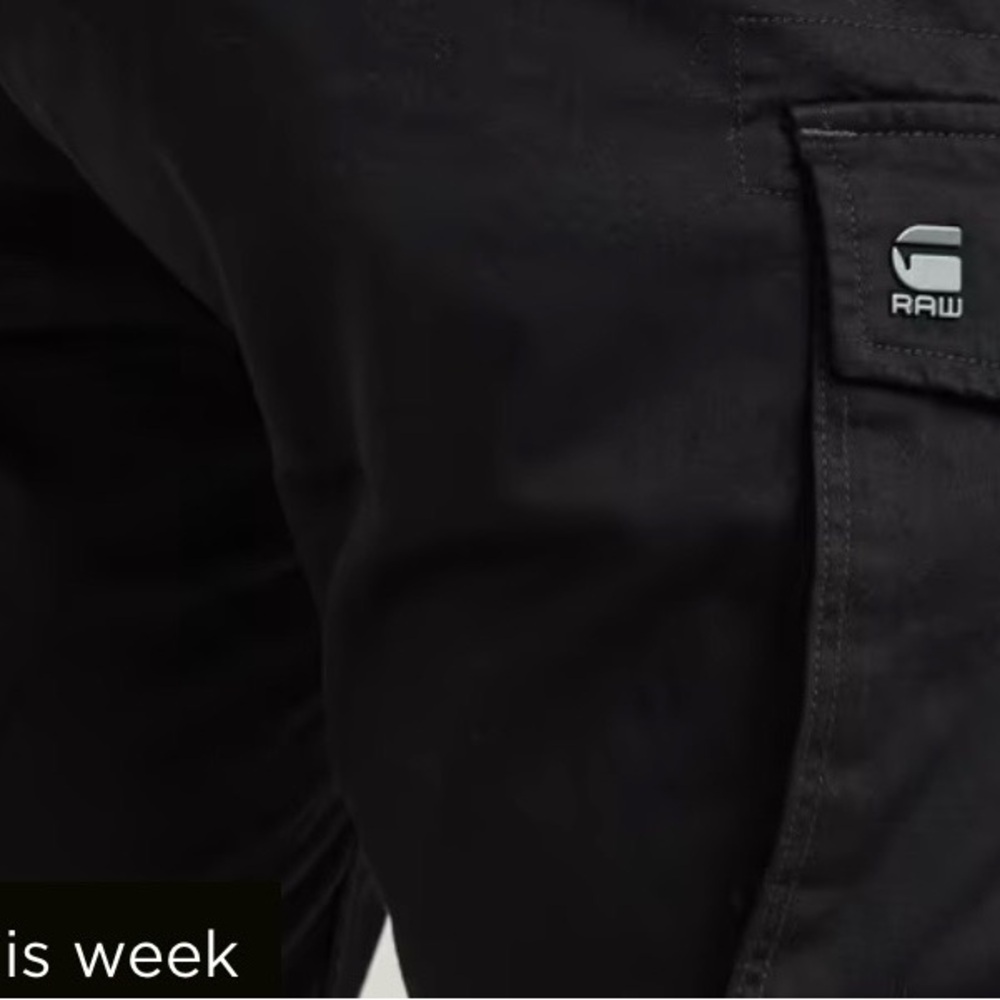 G-Star RAW Men's Dark Cargo Pants - Picture 14 of 14